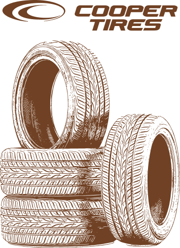 image of cooper tires for vehicles